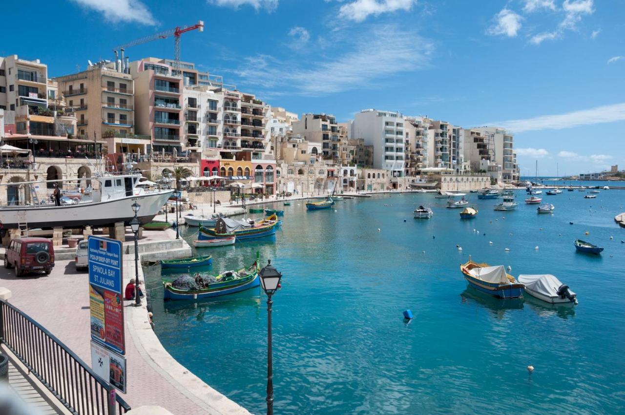 Modern 2 Bedroom Maisonette In Central Sliema Eksteriør billede