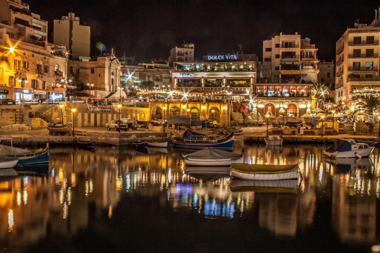 Modern 2 Bedroom Maisonette In Central Sliema Eksteriør billede