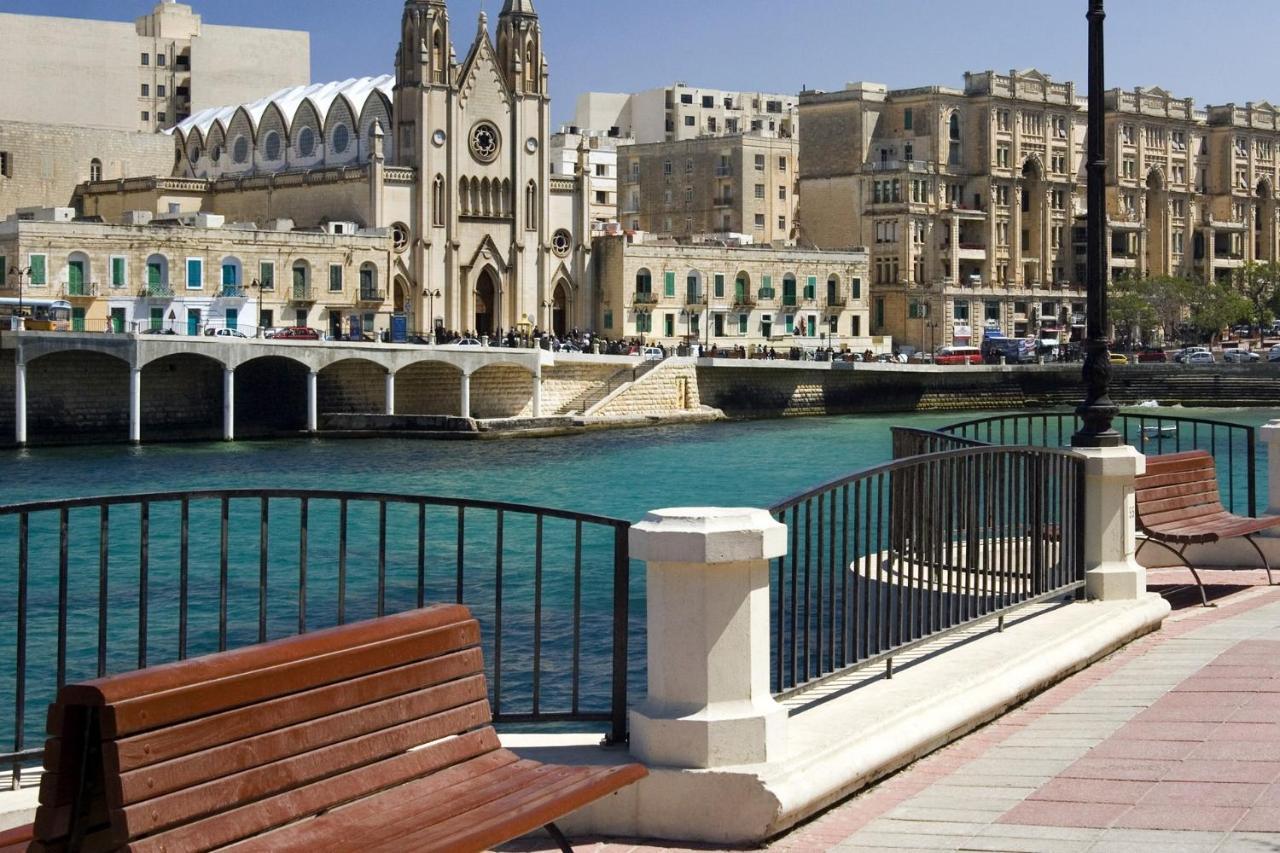Modern 2 Bedroom Maisonette In Central Sliema Eksteriør billede